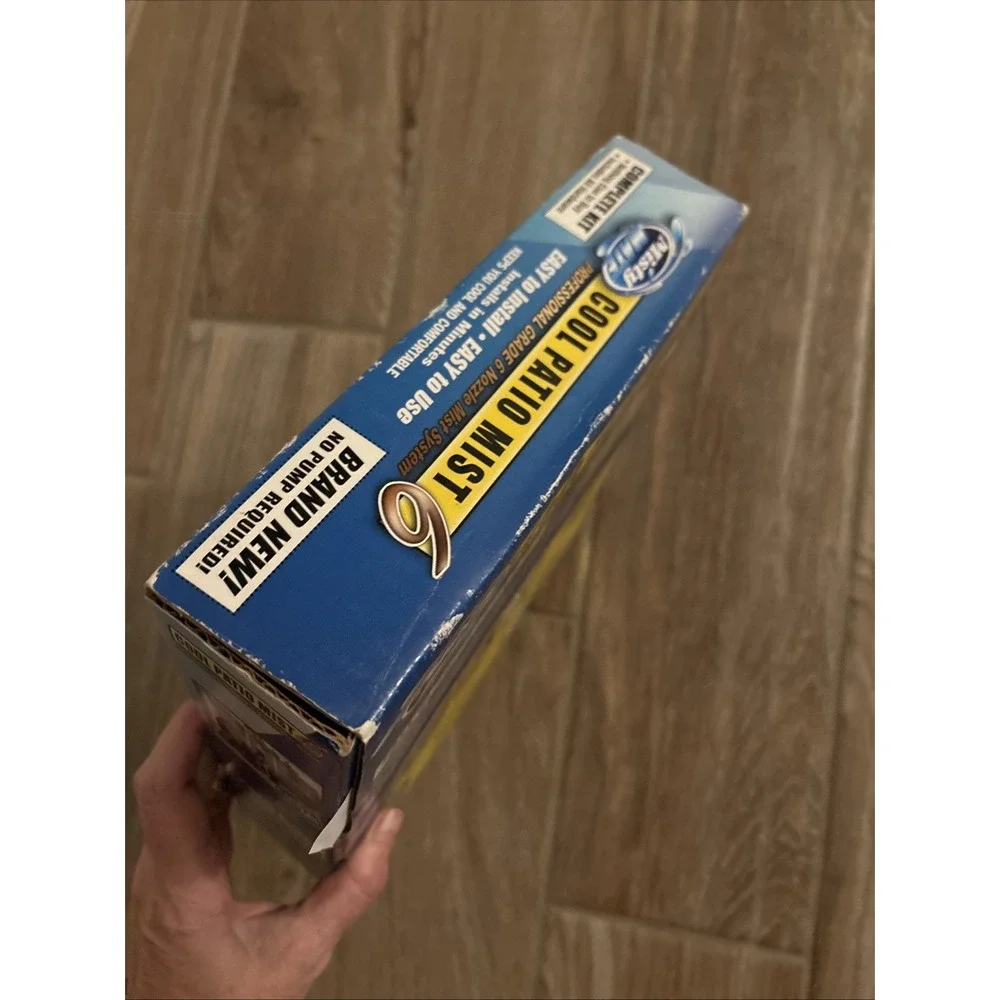 Misty‎ Mate Cool Patio Mist 7006 Professional Grade 6 Nozzle System New In Box